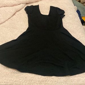 Black summer dress
